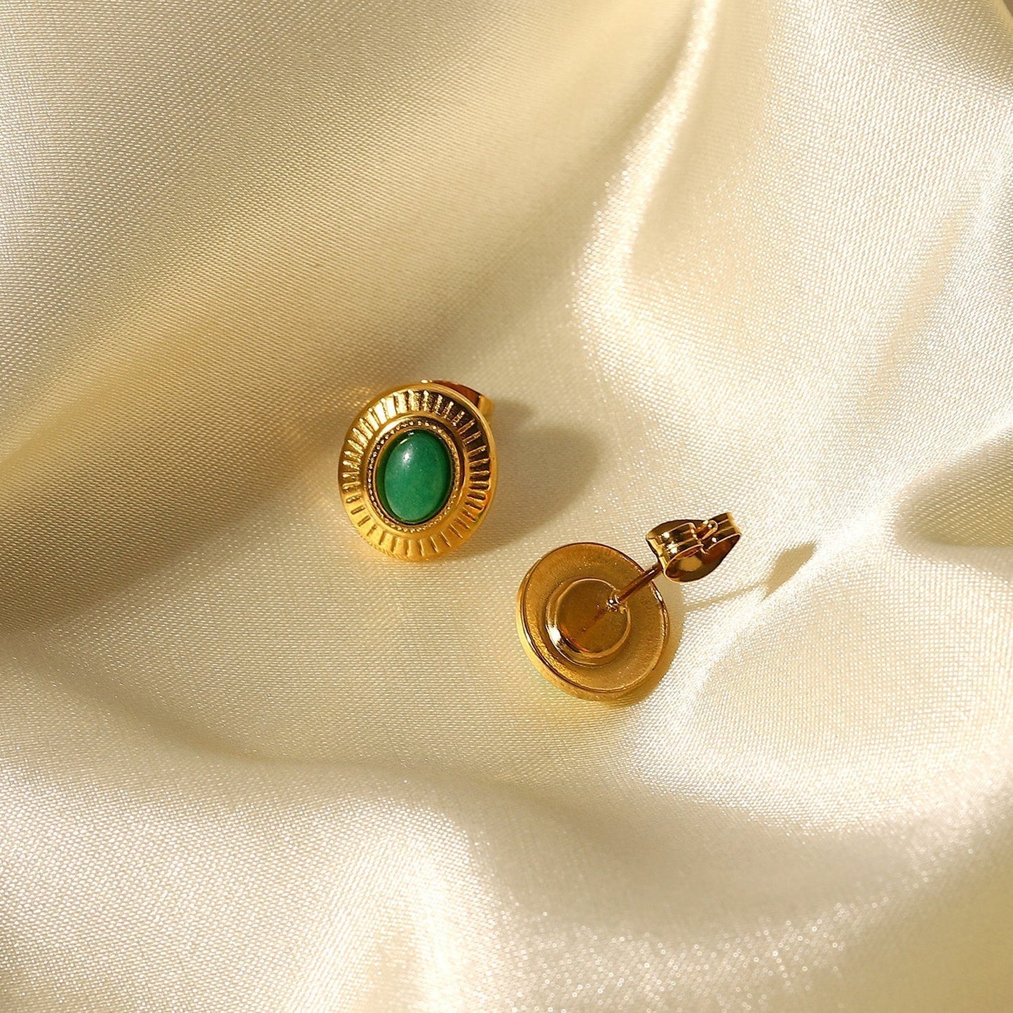 Turquoise Blast Stud Earrings