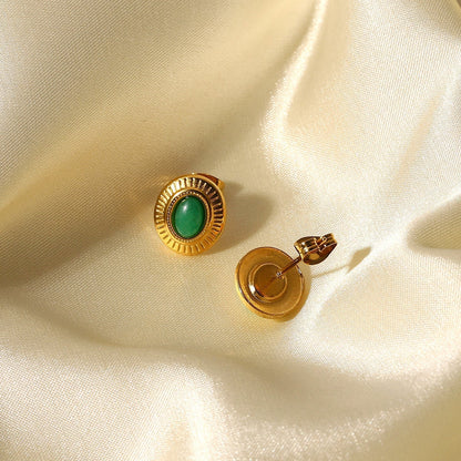 Turquoise Blast Stud Earrings