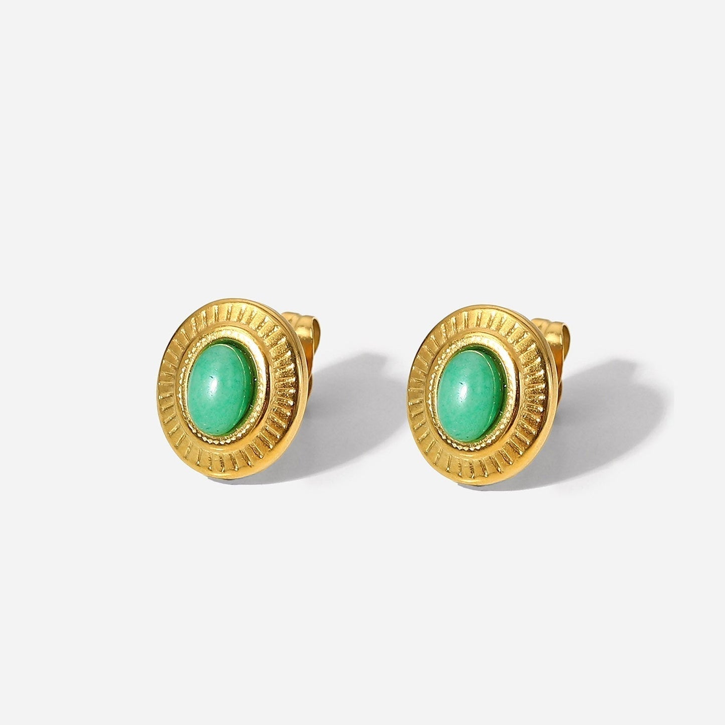 Turquoise Blast Stud Earrings