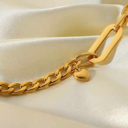 Geometric Chain Bracelets